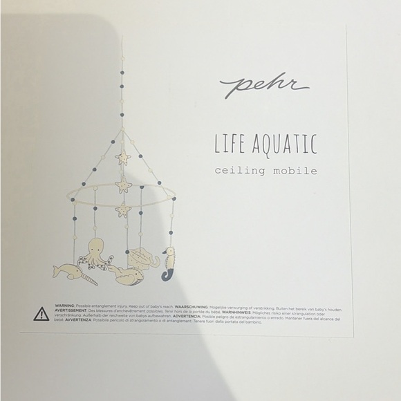 Pehr Classic Mobile - Cream and Gray Nursery Hanging Mobile - Picture 2 of 3